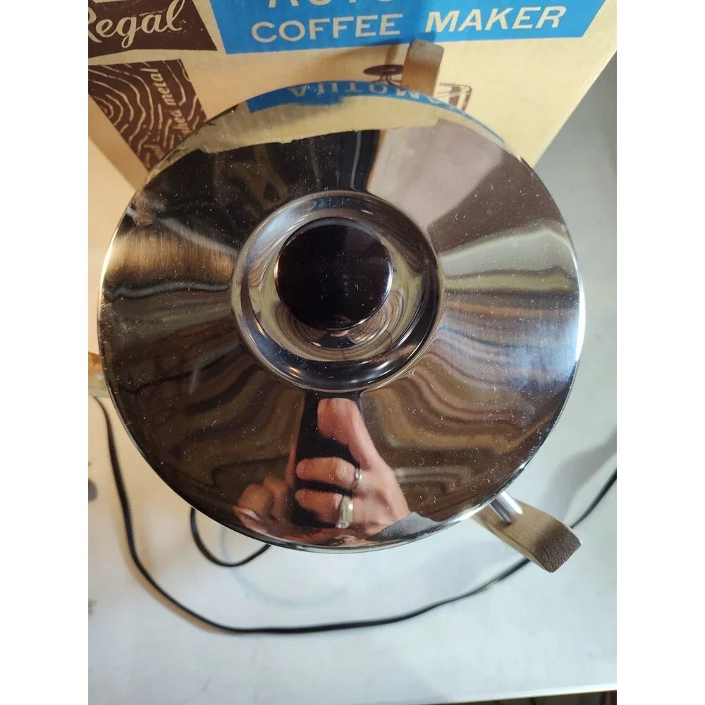Regal Automatic Coffee Maker 10 To 30 Cups Stainless Steel Original Box (1075)